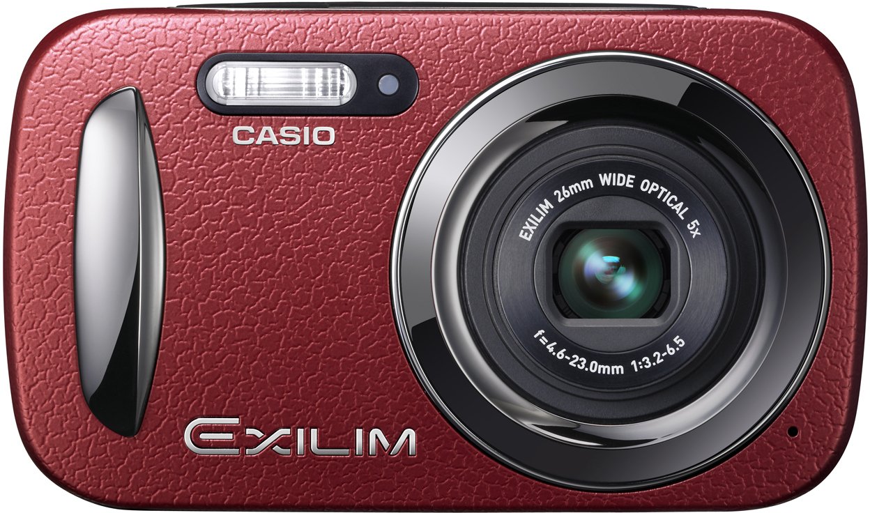 CASIO EXILIM EX-N20 レッド　動作品 Casio EX-N20 Exilim da Digital Camera 16 Megapixels Red: Amazon.co